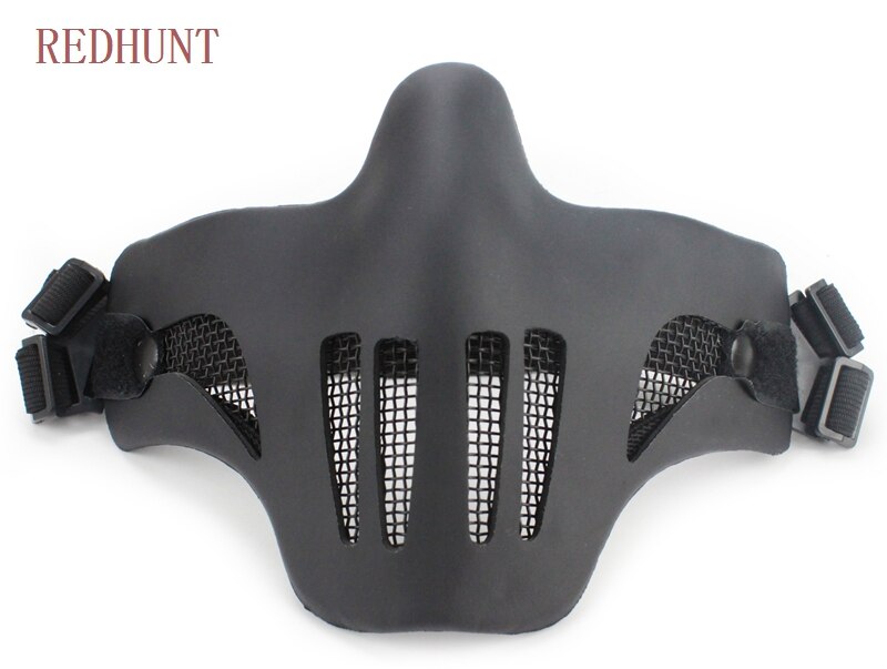 Tactical V1 Ghost Recon Style Paintball Mask Army Half Face Airsoft Skull Mask Hunting Accessories Shooting Protective - KiwisLove