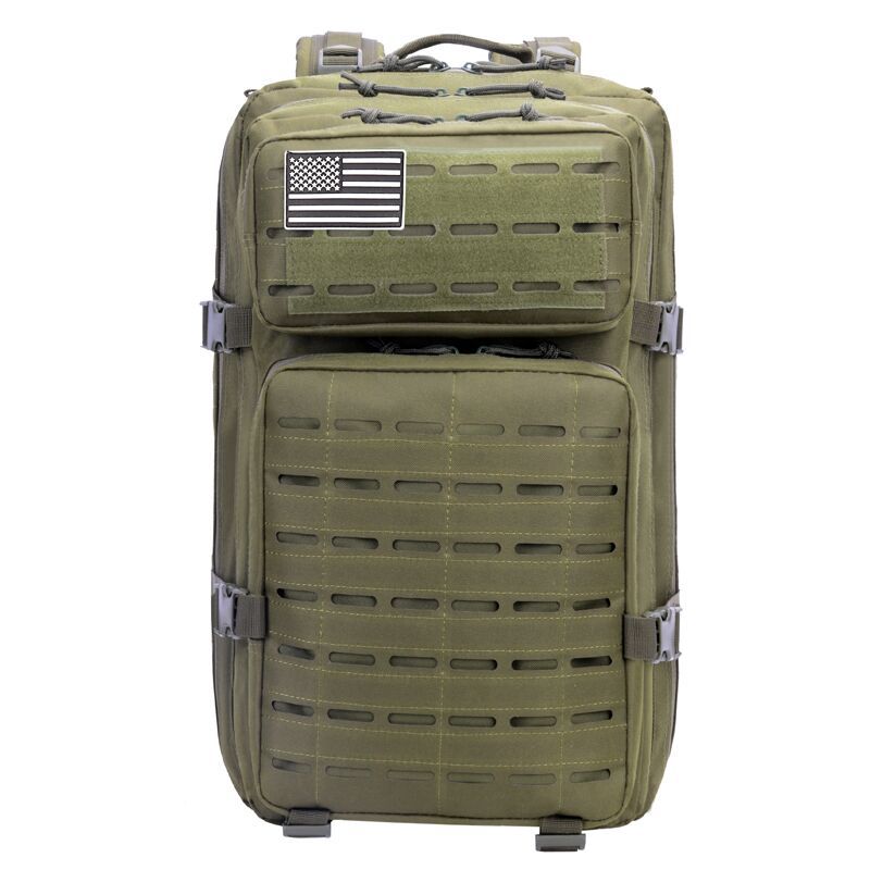 Military Tactical Backpack 40L Outdoor Rucksack Waterproof 900D Oxford Fabric Assault Pack for Outdoor Hiking Camping Trekking - KiwisLove