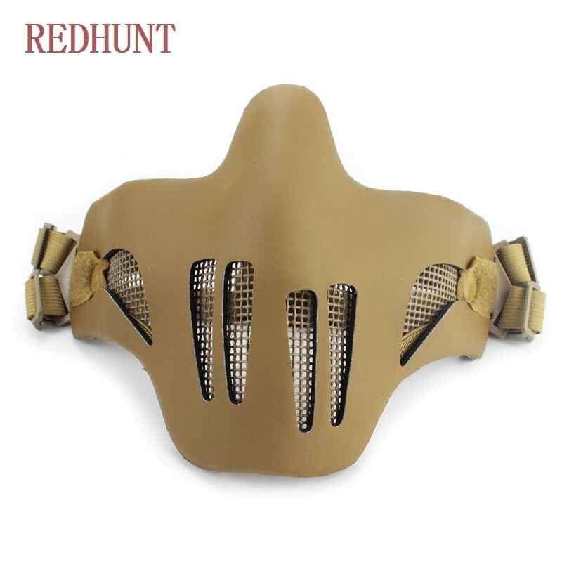 Tactical V1 Ghost Recon Style Paintball Mask Army Half Face Airsoft Skull Mask Hunting Accessories Shooting Protective - KiwisLove