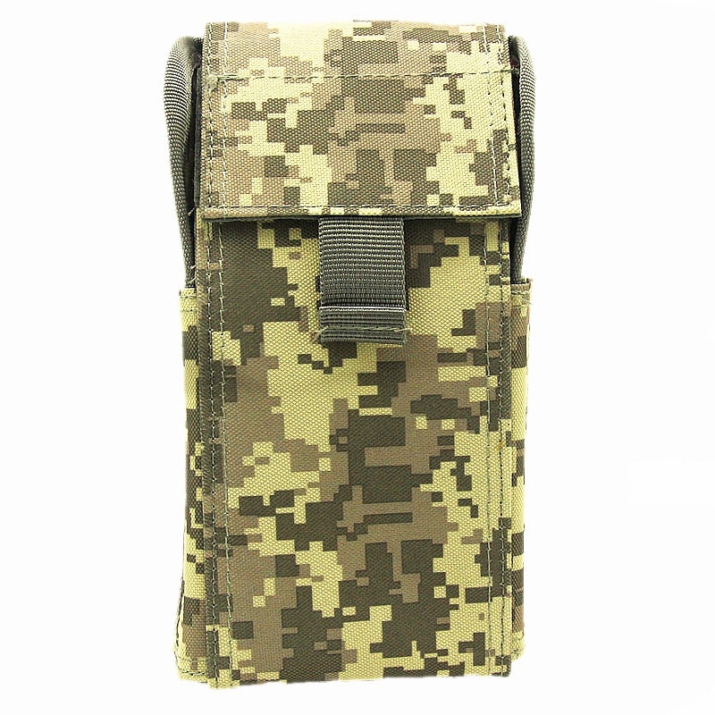 Tactical 25 Round Shell Holder Portable 12 Gauge Molle Waist Bag Military Shotgun Bullet Ammo - KiwisLove