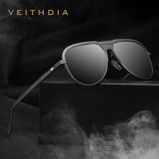 VEITHDIA Sunglasses Pilot Men Brand Driving Fashion Polarized UV400 Lens Unisex Vintage Eyewear Male Sun Glasses For Women 6880 - KiwisLove