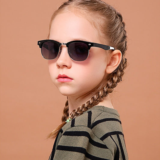 Kids Polarized Sunglasses Vintage Unisex Boys Girls Eyewear Sun Glasses Children Fashion Cool Outdoor UV400 Brand Designer 3020 - KiwisLove