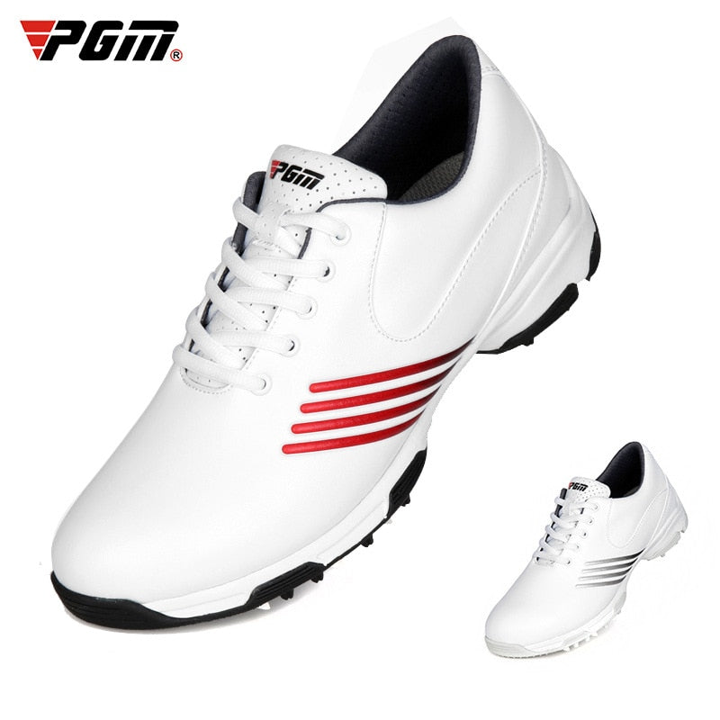 PGM Golf Shoes Women&#39;s Waterproof Hidden Heel Sport ShoesBreathable Non-Slip Trainers Shoes XZ139 - KiwisLove