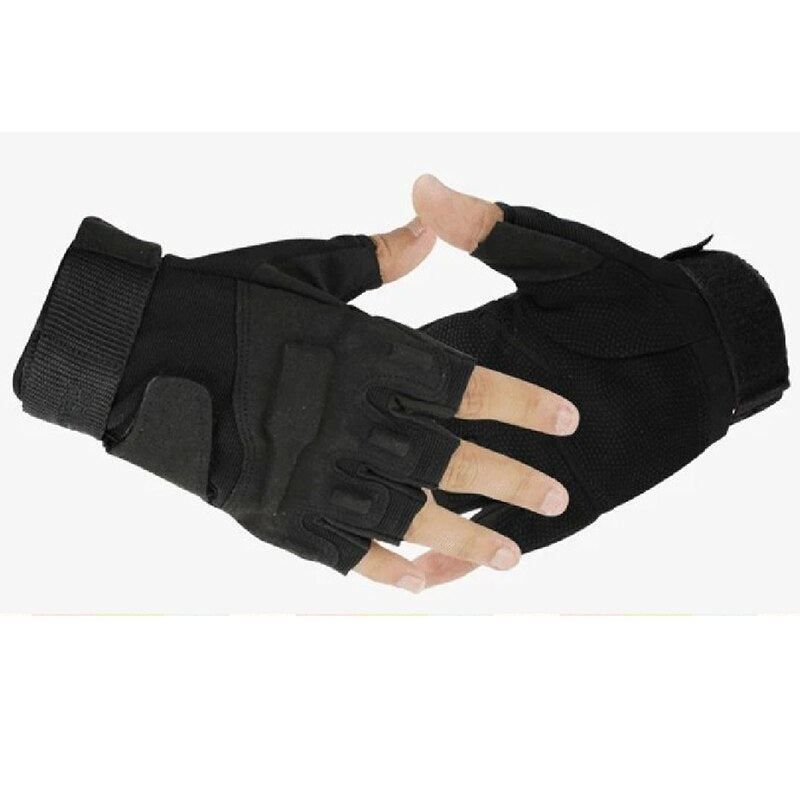 Outdoor ArmyTactical Gloves Airsoft Paintball Men Police Special Force Outdoor Shooting Hunting Half or Full Finger Gloves - KiwisLove