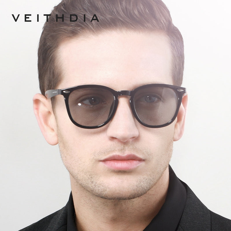 VEITHDIA Brand Sunglasses Unisex Aluminum+TR90 Men Photochromic Mirror Polarized UV400 Sports Sun Glasses Eyewear For Women 6116 - KiwisLove