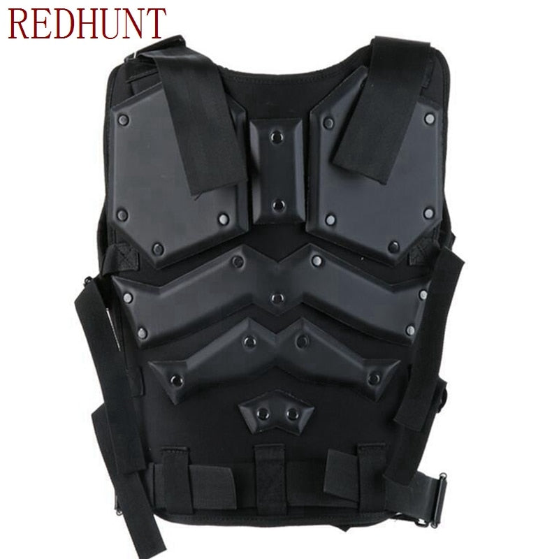 New Outdoor Tactical Vest Hunting Military Vest with 5.56 Magazine Pouches CS Paintball Protective Waistcoat Body Armor - KiwisLove