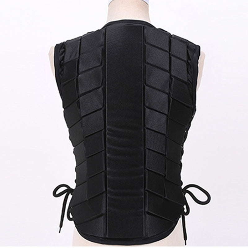 Unisex Adult Kids Eventer Accessory Sports EVA Padded Damping Vest Outdoor Safety Body Protective Horse Riding Armor Equestrian - KiwisLove