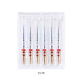 6pcs/Box Dental 25mm Endo File Engine Use Root Canal Instrument NITI Alloy Files - KiwisLove