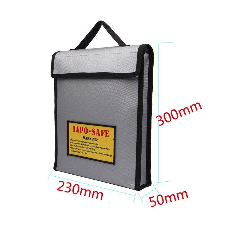 Lipo Battery Explosion Proof Safety Bag Fire Resistant Fireproof Waterproof  FPV Racing Drone RC Model - KiwisLove