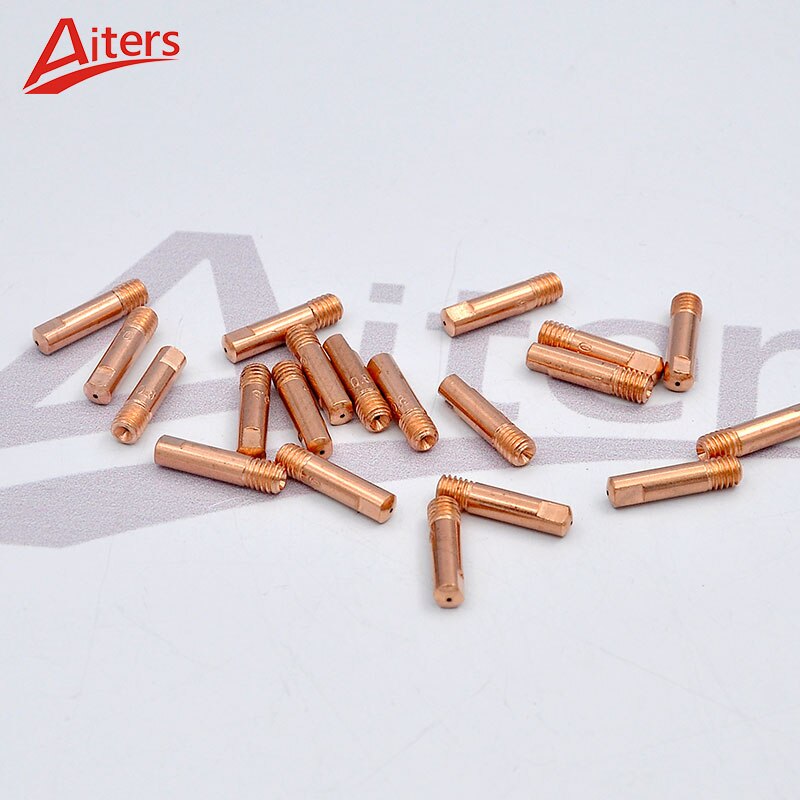 20PCS 15AK Contact Tips 0.6 0.8 1.0 1.2mm Welding Torch Consumables for MIG 15AK accessories - KiwisLove
