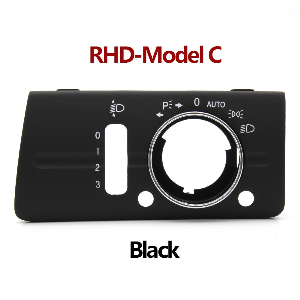 Right Steering Wheel RHD Cars Dashboard Lamp Headlight Switch Cover Trim For Mercedes Benz W211 E Class 320 350 550 2003-2008 - KiwisLove