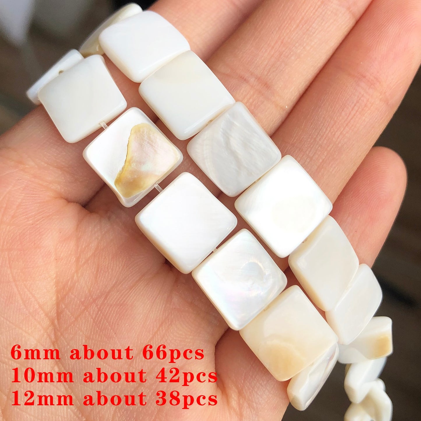 Natural White Freshwater Shell Beads Beads Heart Cross Star Round Mother Of Pearl Loose Beads for Jewelry Making DIY Bracelet - KiwisLove
