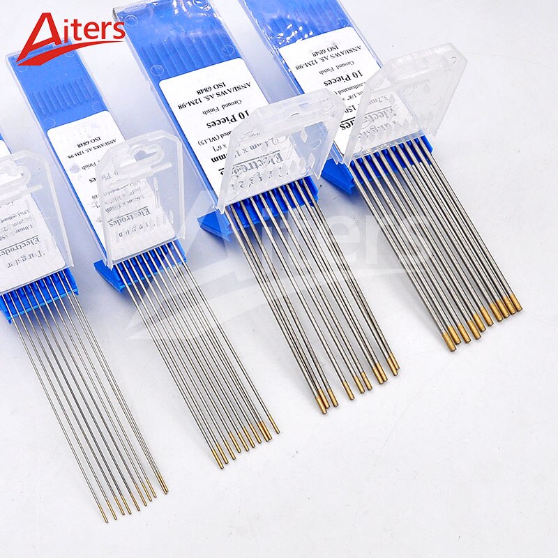 TIG 150/175mm Tungsten Electrodes Welding Rods WT20 WC20 WL15 WL20 WP WZ8 Electrodes for TIG ARC Welding Machine - KiwisLove
