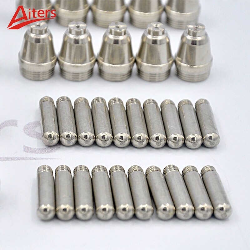 AG60 100PCS Air Plasma Cutting Torch SG55 Cutter Consumables 50PCS Nozzles and 50PCS Electrodes - KiwisLove