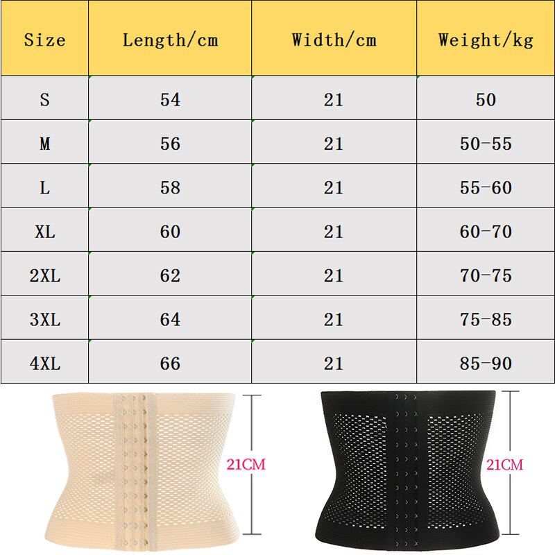 Corset Waist Trainer Binders Shapers Slimming Underwear Belly Sheath Bodies for Women Modeling Strap Reductive Girdle Belt Femm - KiwisLove
