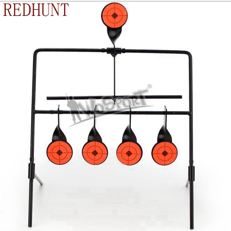 Target for Airgun Lead Pellet Gun Air Rifle Airsoft Paintball Automatic Reset Rotating Shooting Target - KiwisLove