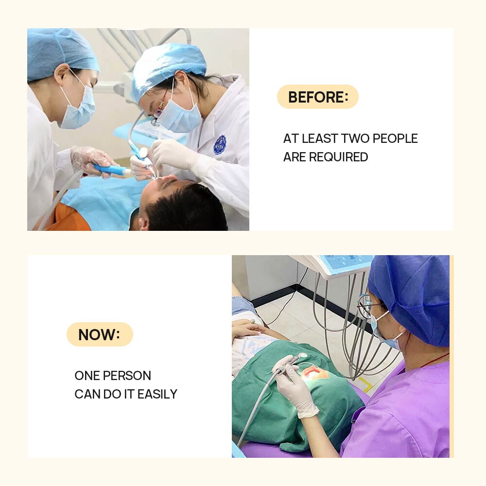 Disposable Saliva Suction Mirror Set 50pcs Plastic Suction And Anti-Fog Mouth Mirror + Stainless Steel Handle + Silicon Tube - KiwisLove