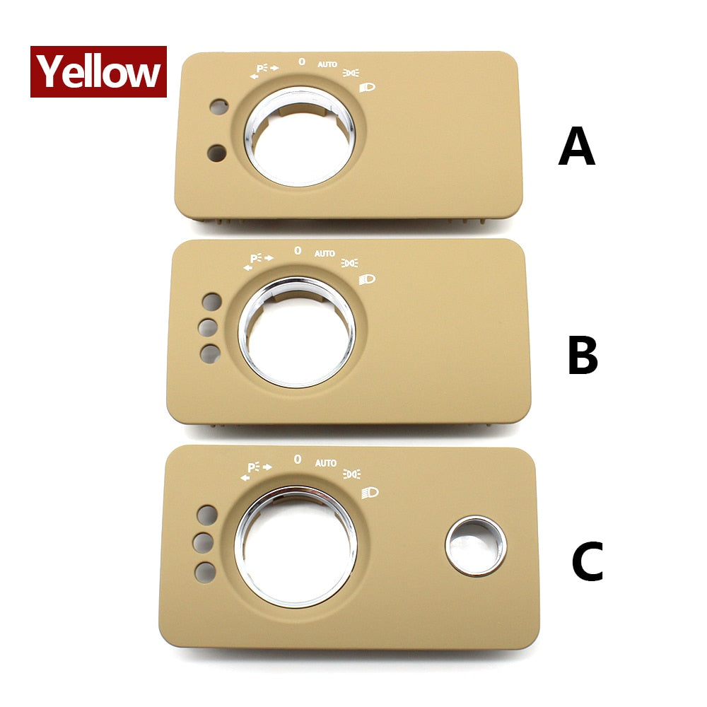 Car Interior Headlight Switch Button Panel Cover Trim Replacement For Mercedes Benz W251 R Class R300 R350 R400 R500 2005-2017 - KiwisLove