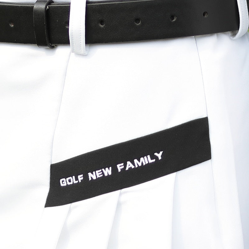 PGM Women Golf Short Skirt Female Summer Sports Girl Wear Anti-exposure Pleated Skirt 2021 New Lady Clothing QZ055 - KiwisLove