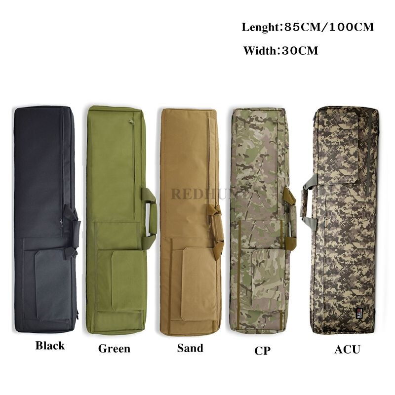 AK M4 AR GLOCK Gun Airsoft Paintball CS Sniper Shotgun Rifle 85cm 100cm Tactical Hunting Bag Shooting Gun Protective Case - KiwisLove