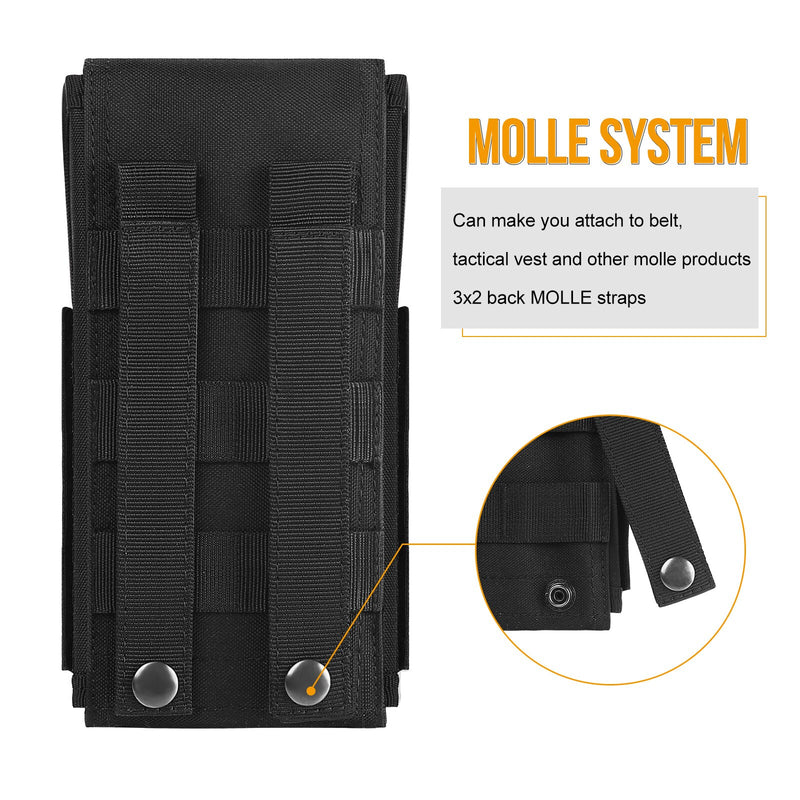 Tactical 25 Round Shell Holder Portable 12 Gauge Molle Waist Bag Military Shotgun Bullet Ammo - KiwisLove