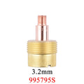 2/5Pcs 1.0/1.6/2.4/3.2mm Large Gas Lens Collet Body 45V0204S 45V116S 45V64S 995795S For TIG WP9/20/25 Welding Torch Accessories - KiwisLove