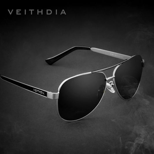 VEITHDIA Classic Brand Stainless Steel Men Sunglasses Polarized UV400 Lens Vintage Sun Glasses Eyewear Accessories For Male 3152 - KiwisLove