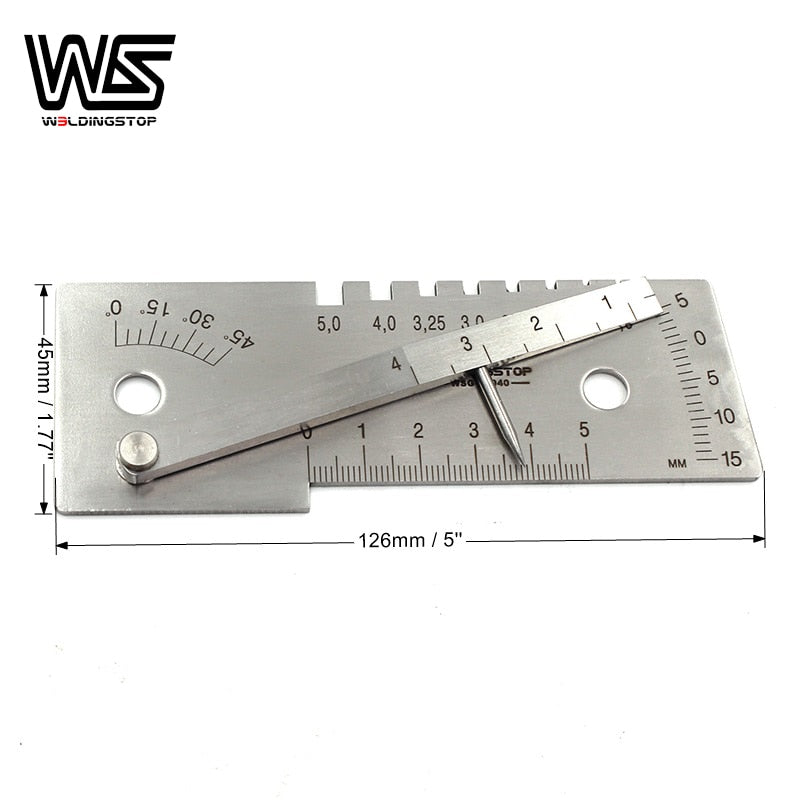Multi-function welding tool Universal Gage for Welder Butt Welding Gauge Weld Seam Gauges measuring tool - KiwisLove
