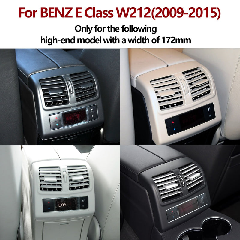 Rear Conditioning AC Vent Grille Outlet Cover Trim For Mercedes Benz W212 E Class E260 E300 E320 E400 2009-2015 2128301345 - KiwisLove