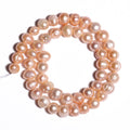 3-9mm Natural Pink Freshwater Pearls Punch Pearl Beads for DIY Women Elegant Necklace Bracelet Jewelry Making 15&#39;&#39; Wholesale - KiwisLove