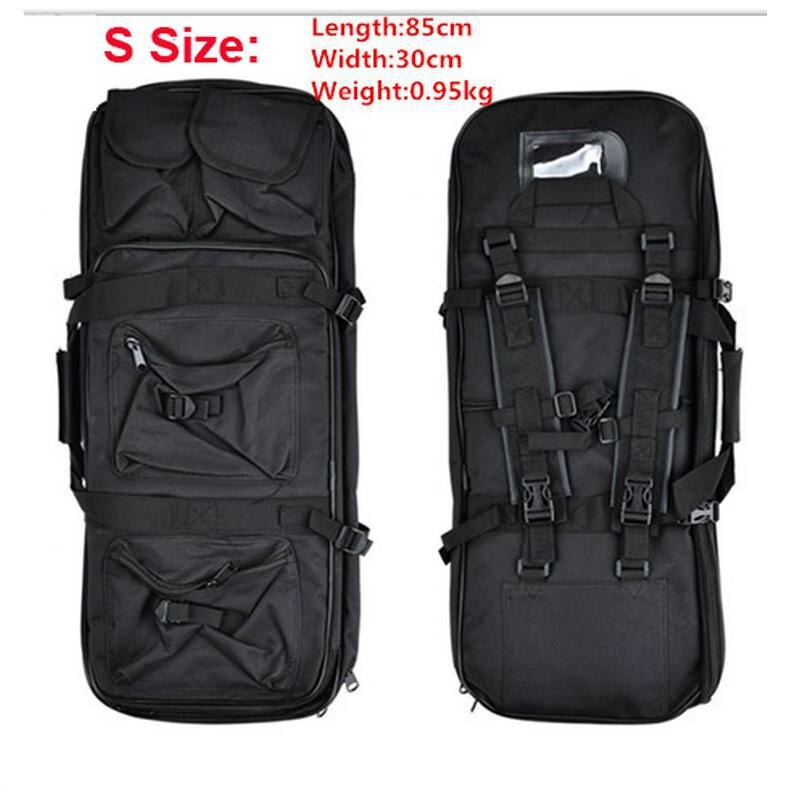 New 33inch 85cm Rifle Holster Airsoft Military Tactical Dual AEG Rifle Gun Carrying Bag Case Outdoor Hunting Shooting Gun Bag - KiwisLove