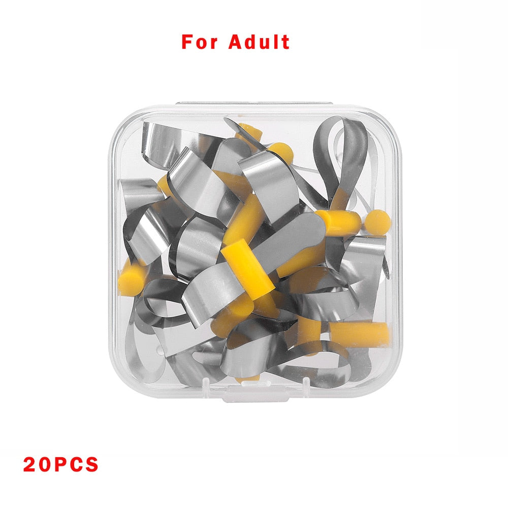 Dental Forming Sheet Orthodontic Sectional Contoured Metal Matrices Polyester Dentist Material for Adult/Child - KiwisLove