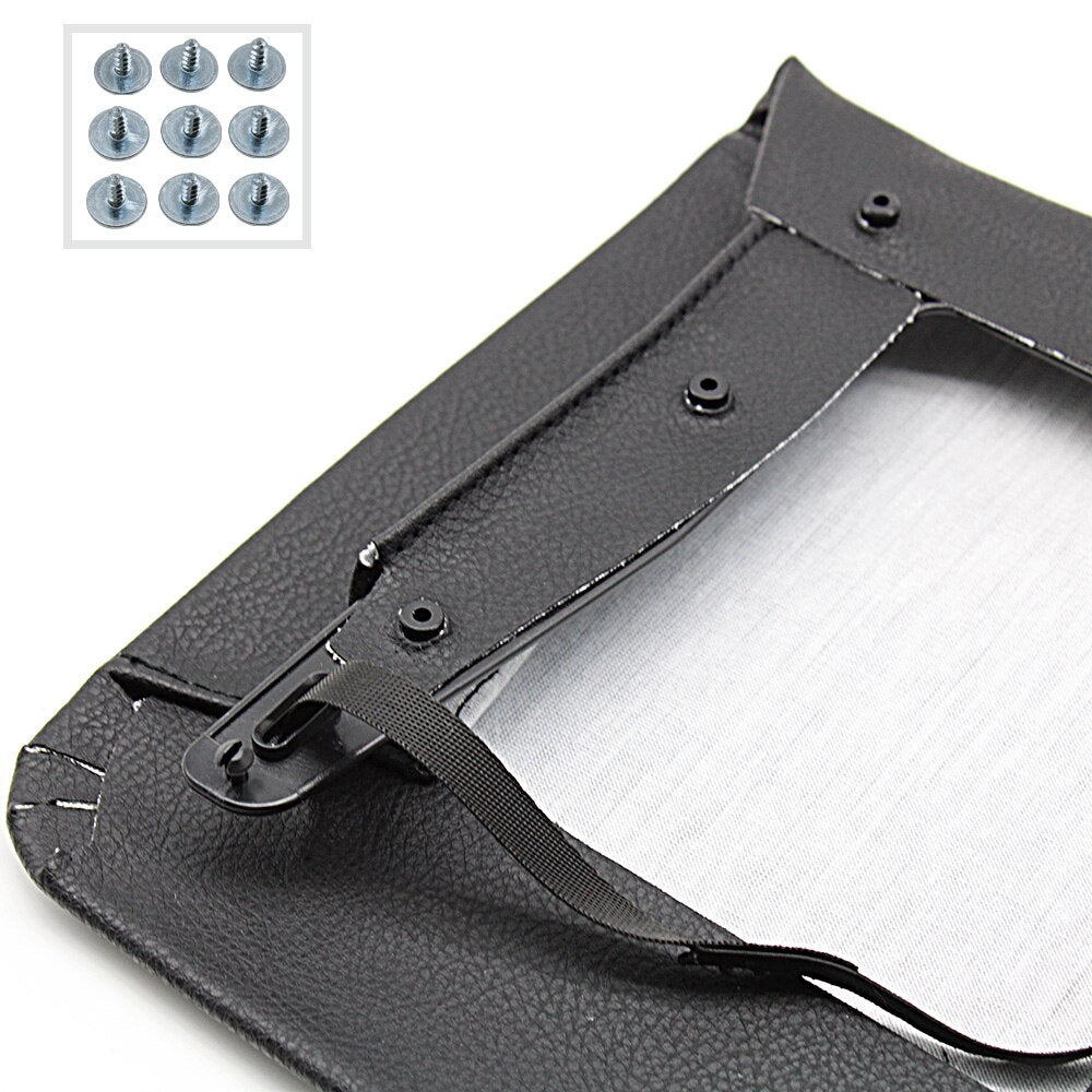 Interior Car Seat Backrest Leather Storage Pack Cover Replacement For BENZ W205 W213 W253 W257 C200 C300 E300 E320 GLC200 GLC260 - KiwisLove