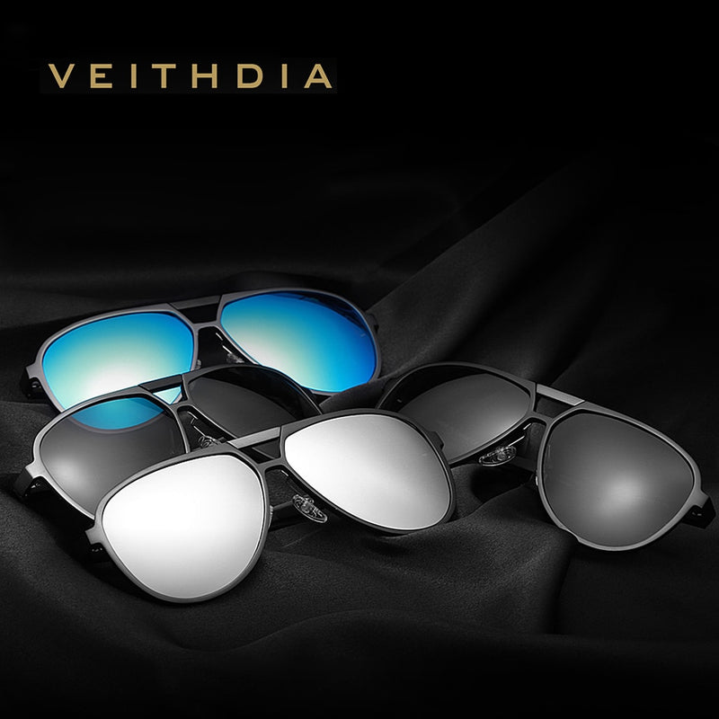 VEITHDIA Men Sunglasses Aluminum Fashion Photochromic Sports Polarized UV400 Lens Eyewear Male Sun Glasses For Women V6850 - KiwisLove