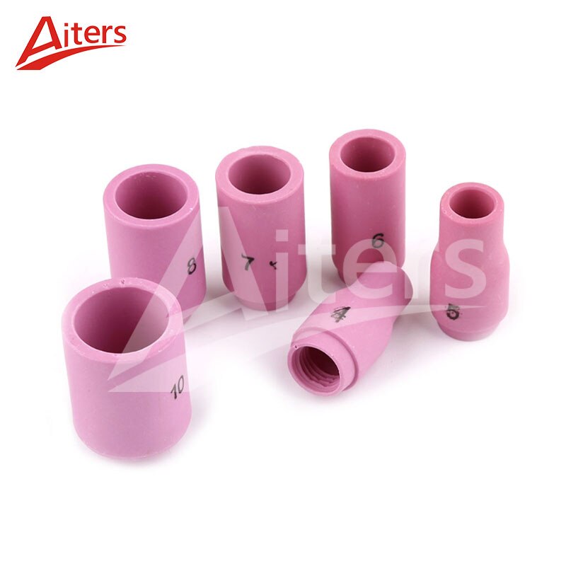Argon Arc TIG welding torch Consumables 46PCS kit WP9/20/25 torch Alumina Nozzle Cups and Collets Body - KiwisLove