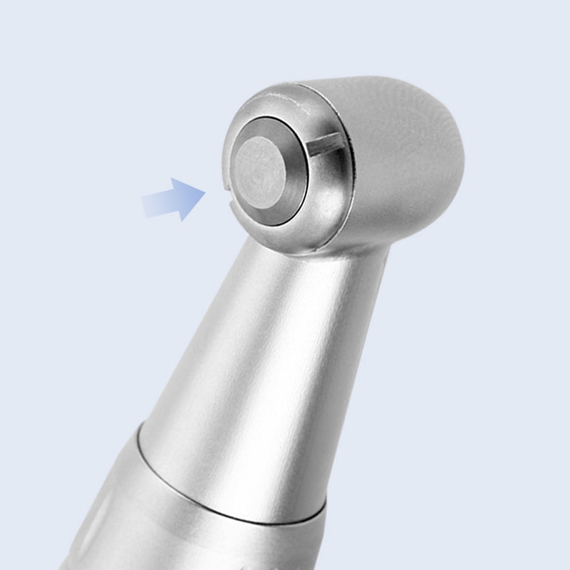 AZDENT Dental Internal Water Contra Angle Press Button Low Speed Handpiece 4 Hole Motor Bur Applicable Φ2.334-2.355mm - KiwisLove