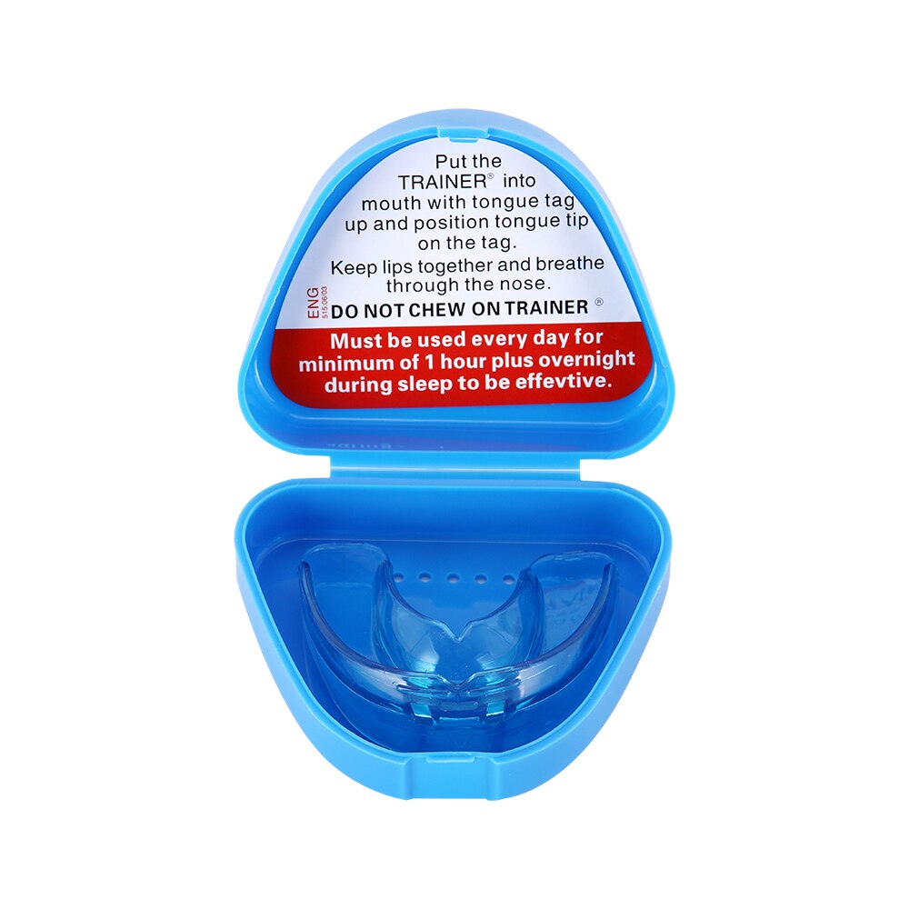 Dental Orthodontic Braces Appliances Kids Teeth Trainer Retainer Mouth Gard Tooth Tray Blue Purple Soft Hard - KiwisLove