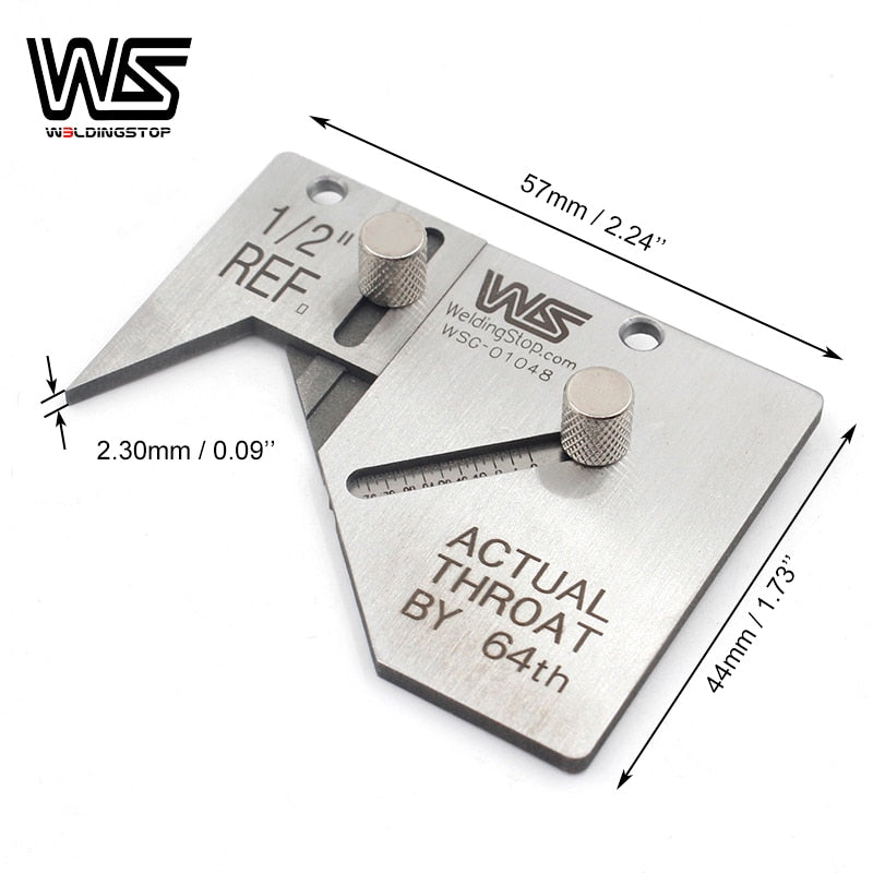 Pipe Throat Welding Gauge Mini Sub Socket Weld gauge measuring tools - KiwisLove