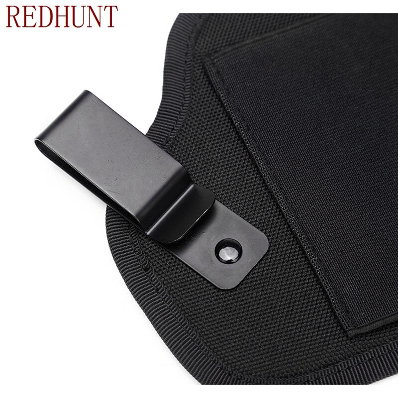 New Tactical  Universal Pistol Holster Pistol Sleeve Sewing Anti-slip Belly Waist Carry Holder Pouch For Outdoor Hunting - KiwisLove