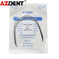 10Pcs/Pack Azdent Super Elastic NITI Arch Wire Round Dental Orthodontics Archwire 3 Shape Square Oval Natural - KiwisLove