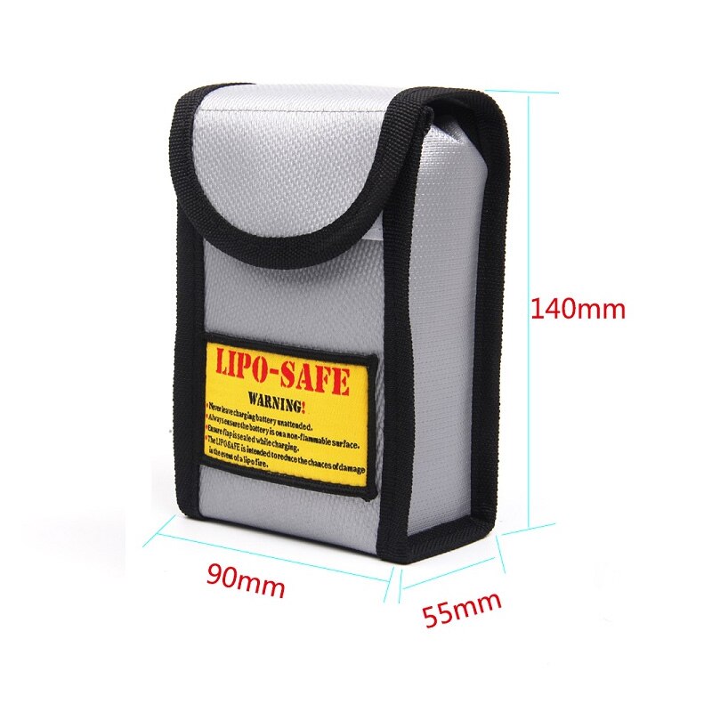 Fireproof Waterproof Lipo Battery Explosion Proof Safety Bag Fire Resistant for Lipo Battery FPV Racing Drone RC Model - KiwisLove