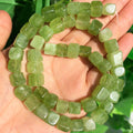 8mm Square Aquamarines Morganite Tourmaline Peridot Apatite Stone Beads Natural Loose Beads for Jewelry DIY Making Bracelet - KiwisLove