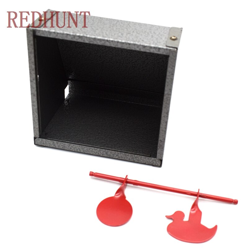 14x14cm Shooting Target 100pcs Paintball Paper BB Bullets Steel Self Resetting Target for Training/Rifle/Gun - KiwisLove