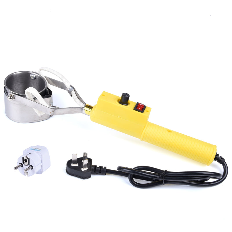 300W/500W Portable Solder Pot Tin Melting Furnace Handheld Adjustable Temperature Control Desoldering Bath Tool - KiwisLove