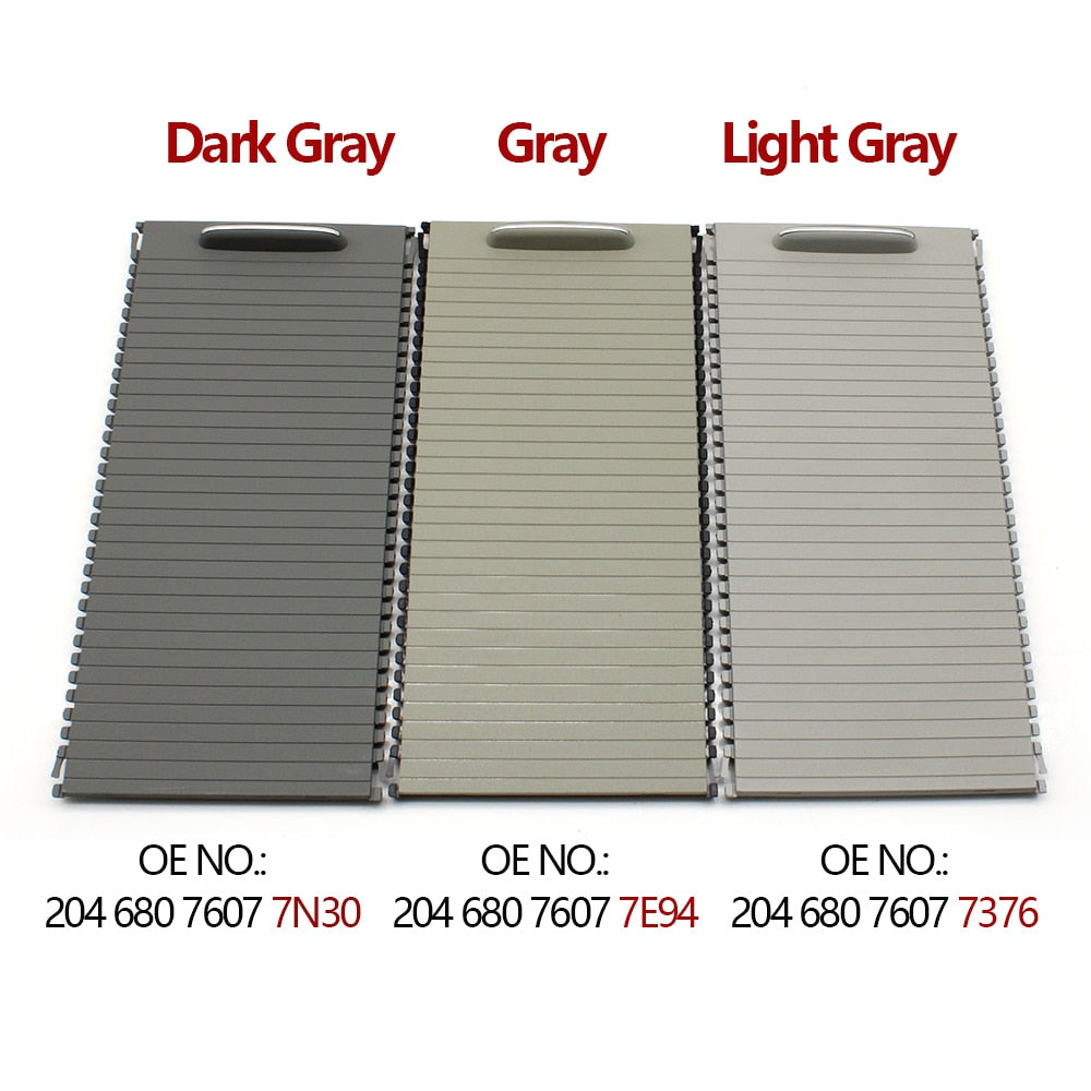 Interior Car Drink Water Cup Holder Shutter Rolling Cover For Mercedes Benz W204 C C180 C200 C220 C300 W207 E W212 E260 E300 - KiwisLove