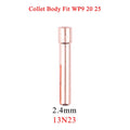 5/10Pcs 1.0/1.6/2.4/3.2mm TIG Collet 13N21 13N22 13N23 13N24 13N21L 13N22L 13N23L  13N24L For TIG WP9 20 25 Welding Torch - KiwisLove