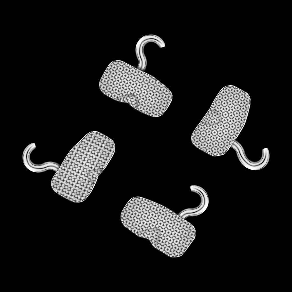 5 Kits AZDENT Dental Orthodontic 1st Mola Single Bondable Non-Convertible Roth/MBT 0.022 Buccal Tube with Sliding Crimpable Hook - KiwisLove