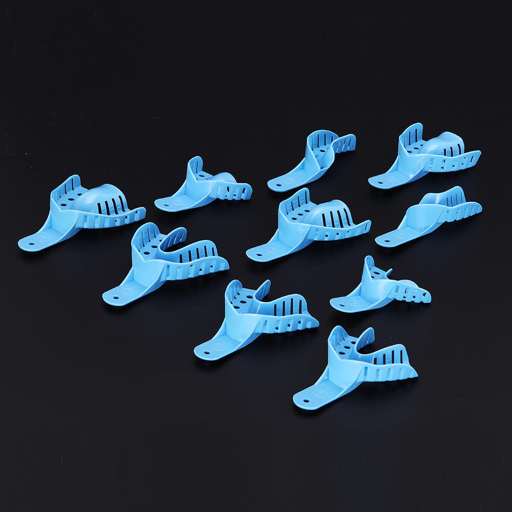 10Pcs/Set Dental  Plastic Trays Without Mesh - KiwisLove