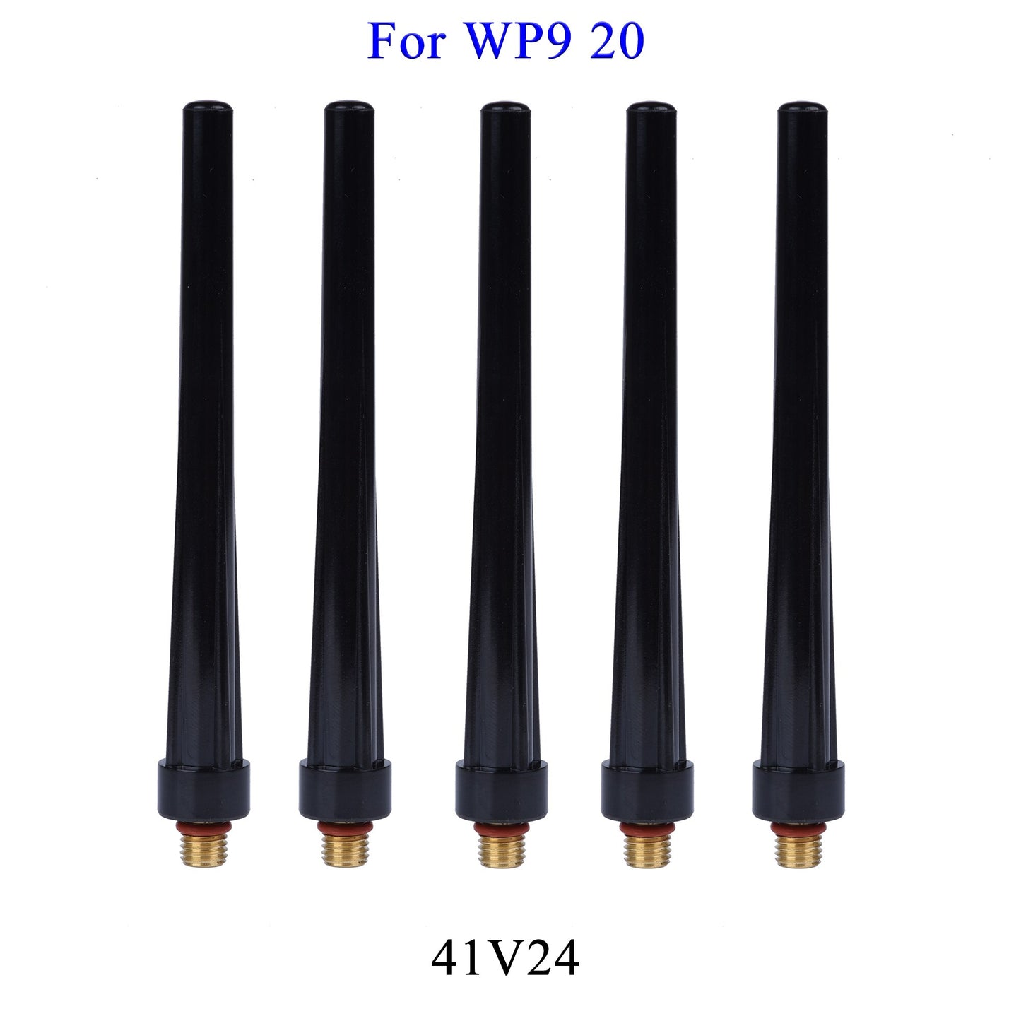 Set 41V33 41V35 41V24 41V24L 57Y04 57Y03 57Y02 TIG Welding Torch Extra Length/Long/Medium/Short Back Cap For WP9/17/20/18/25/26 - KiwisLove
