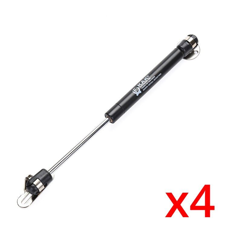 KAK 4PCS 100N 10kg Copper Force Door Lift Support Gas Hydraulic Spring Hinge Cabinet Door Kitchen Cupboard Hinges for Furniture - KiwisLove